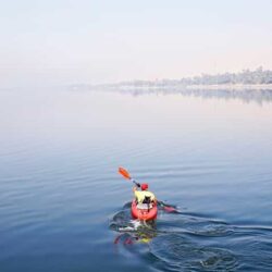 Canoeing River Nile